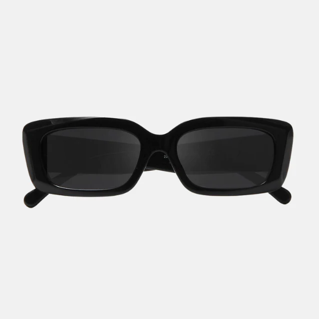 Stylish Black Rectangular Glasses