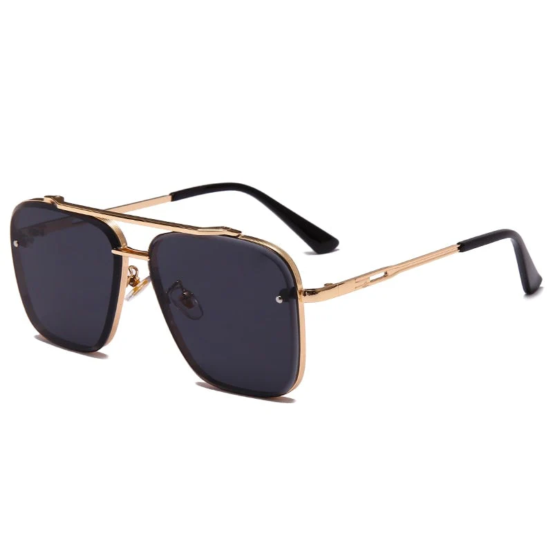 Chic Rectangular Frame Glasses